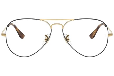 Briller Ray-Ban Aviator RX6489 3177 Pilot Guld