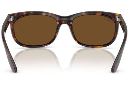 Solbriller Ray-Ban RB2389 902/57 Polarized Rektangulær Havana