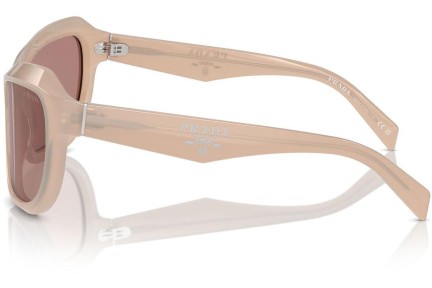 Solbriller Prada PRA27SF 19R10D Cat Eye Beige