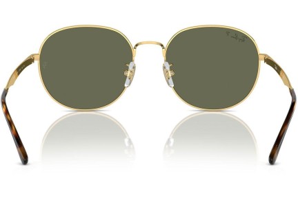 Solbriller Ray-Ban RB3727D 001/9A Polarized Rund Guld