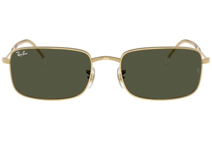 Solbriller Ray-Ban RB3746 001/31 Rektangulær Guld