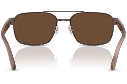 Solbriller Ray-Ban RB3751CH 9259AN Polarized Firkantet Brun