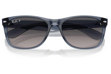 Solbriller Ray-Ban New Wayfarer RB2132 6592M3 Polarized Firkantet Blå