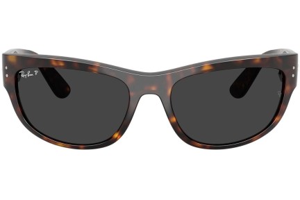 Solbriller Ray-Ban RB2289 902/48 Polarized Rektangulær Havana