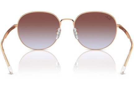 Solbriller Ray-Ban RB3727D 9202I8 Rund Guld