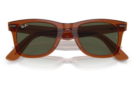 Solbriller Ray-Ban Wayfarer RB2140F 677631 Firkantet Brun