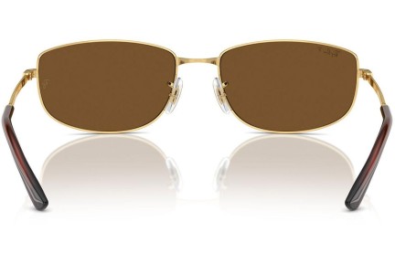 Solbriller Ray-Ban RB3732 001/57 Polarized Special Guld