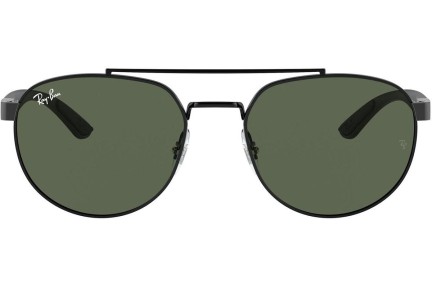 Solbriller Ray-Ban RB3736 002/71 Rektangulær Sort