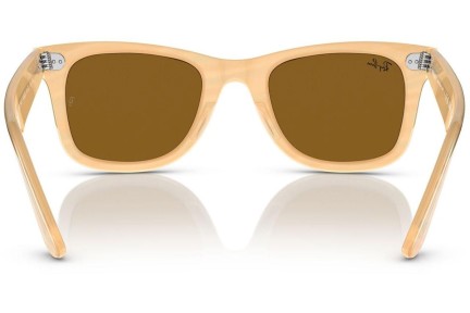 Solbriller Ray-Ban Wayfarer RB2140F 140833 Firkantet Brun