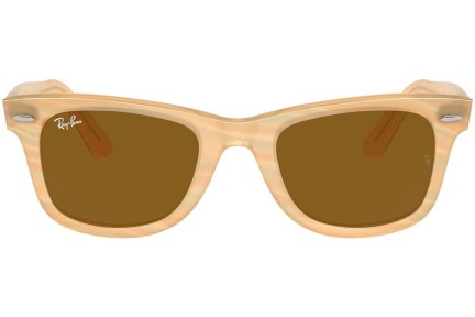 Solbriller Ray-Ban Wayfarer RB2140F 140833 Firkantet Brun