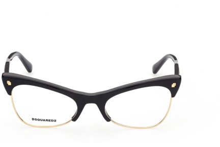 Briller Dsquared2 DQ5332 001 Cat Eye Sort