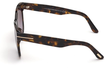 Solbriller Tom Ford FT0870 52T Cat Eye Havana