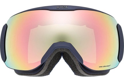 Ski Goggles uvex downhill 2100 WE Navy Mat Enkelt lense | Shield Blå