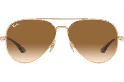 Solbriller Ray-Ban RB3675 001/51 Pilot Guld