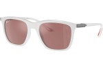 Solbriller Ray-Ban RB4433M F625H2 Polarized Rektangulær Hvid