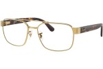 Briller Ray-Ban RX3751V 2500 Firkantet Guld