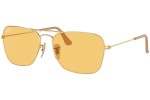 Solbriller Ray-Ban Caravan RB3136 001/4A Pilot Guld