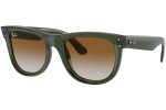 Solbriller Ray-Ban Wayfarer Reverse RBR0502S 6775CB Firkantet Grøn