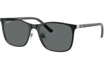 Solbriller Ray-Ban Junior RJ9551S 295/81 Polarized Firkantet Sort