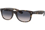 Solbriller Ray-Ban New Wayfarer RB2132 865/78 Polarized Firkantet Havana