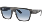 Solbriller Ray-Ban Drifter RB0360S 14043F Firkantet Grå